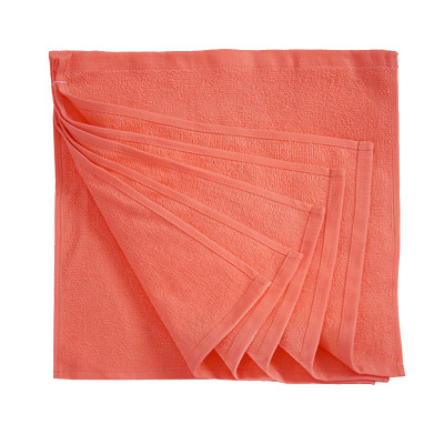 Zestaw serwetek frotte YAR-400 brzoskwinia 6 szt. 30x30 cm TM Jarosław